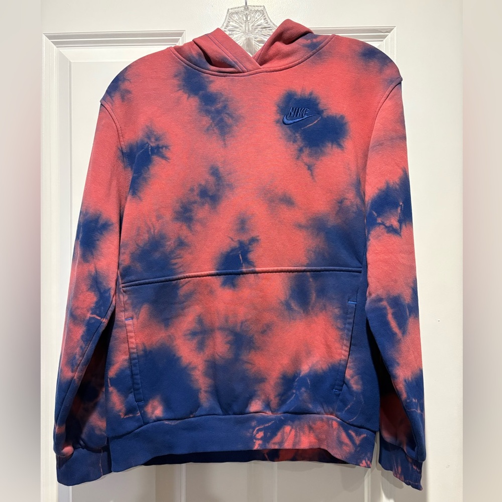 Nike Kids Club Fleece Pullover Hoodie Size Youth Large